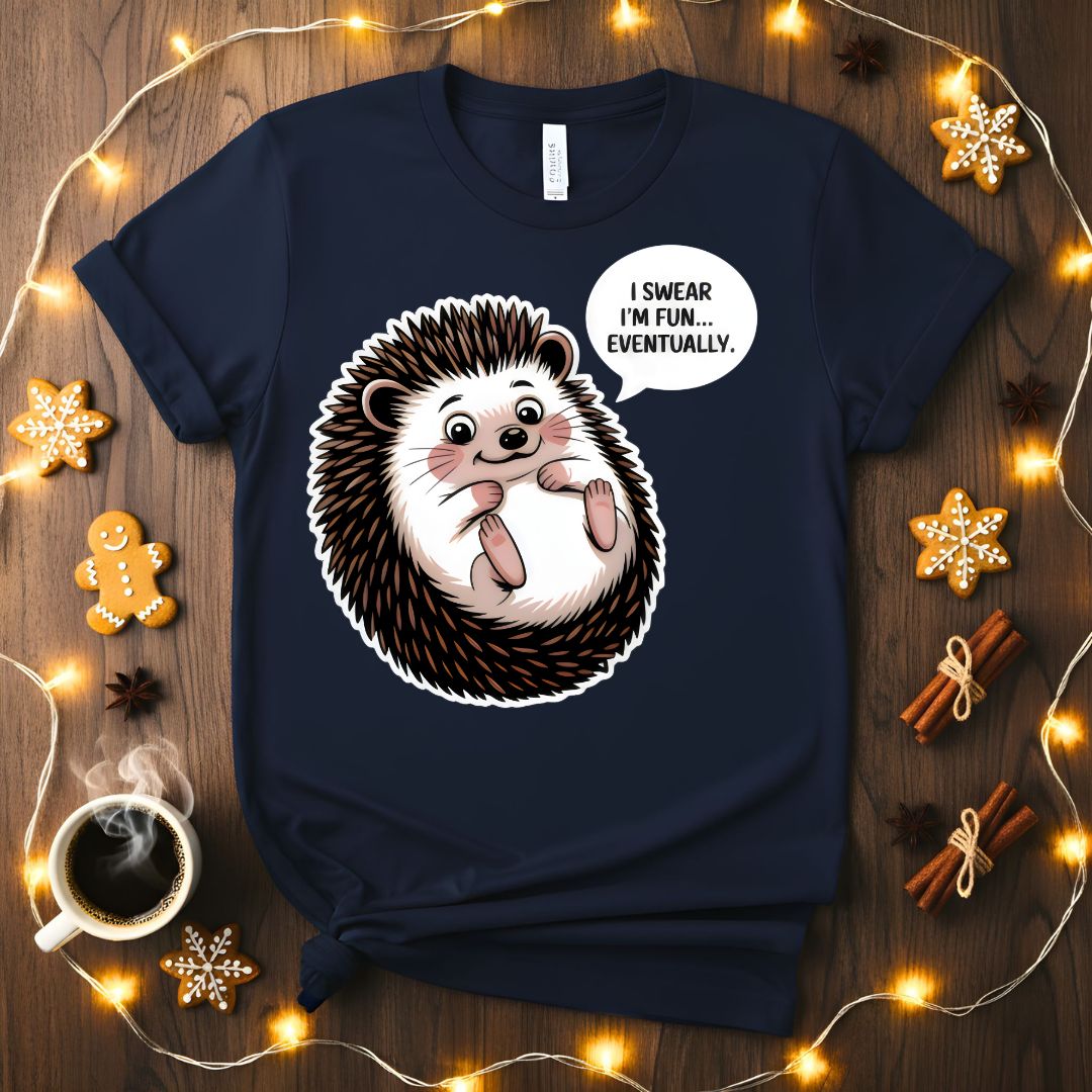 I Swear I'm Fun Funny Frog Sarcastic T-Shirt