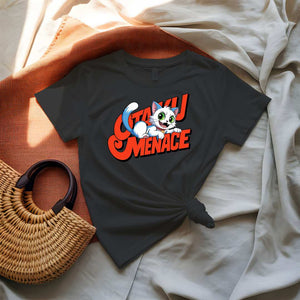 Japanese Cat Tee Funny Anime Cat T-Shirt by Memez Store