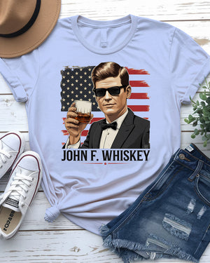 John F Whisky – Bold and Funny Parody Tee by Memez Store