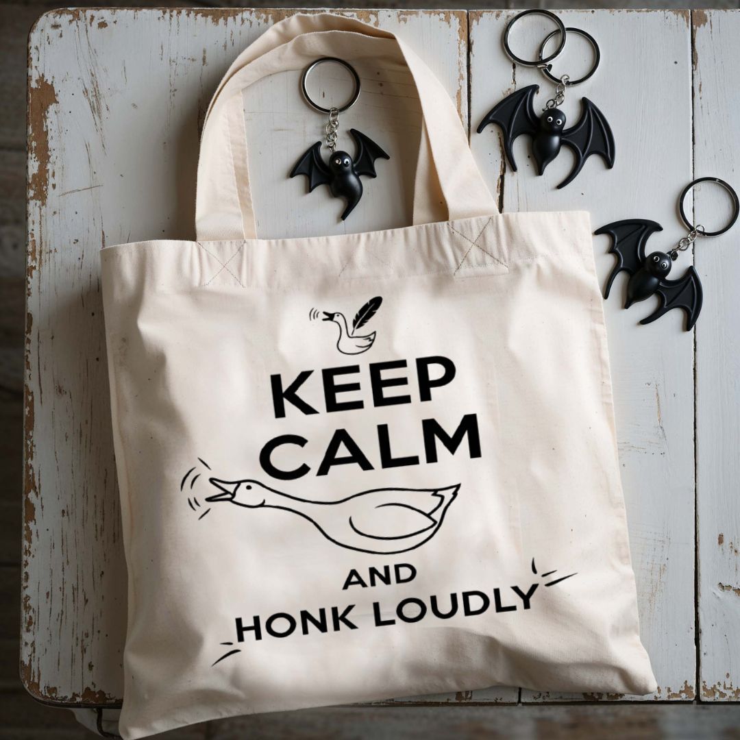 Keep Calm And Eat Pizza Tote Bag - Memez Store