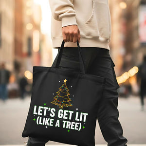 Let's Get Lit Funny Party Tote Bag