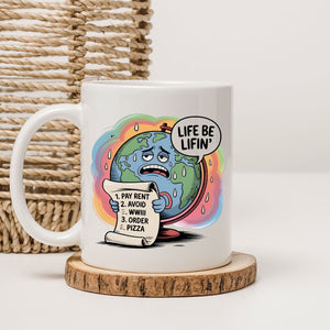 Eco-friendly dishwasher safe meme mug