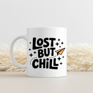 Funny sarcastic typography mug by Memez Store