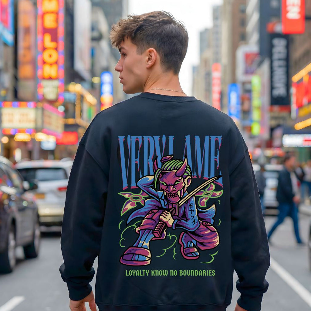Loyalty Knows No Boundaries Streetwear Sweatshirt | Memez