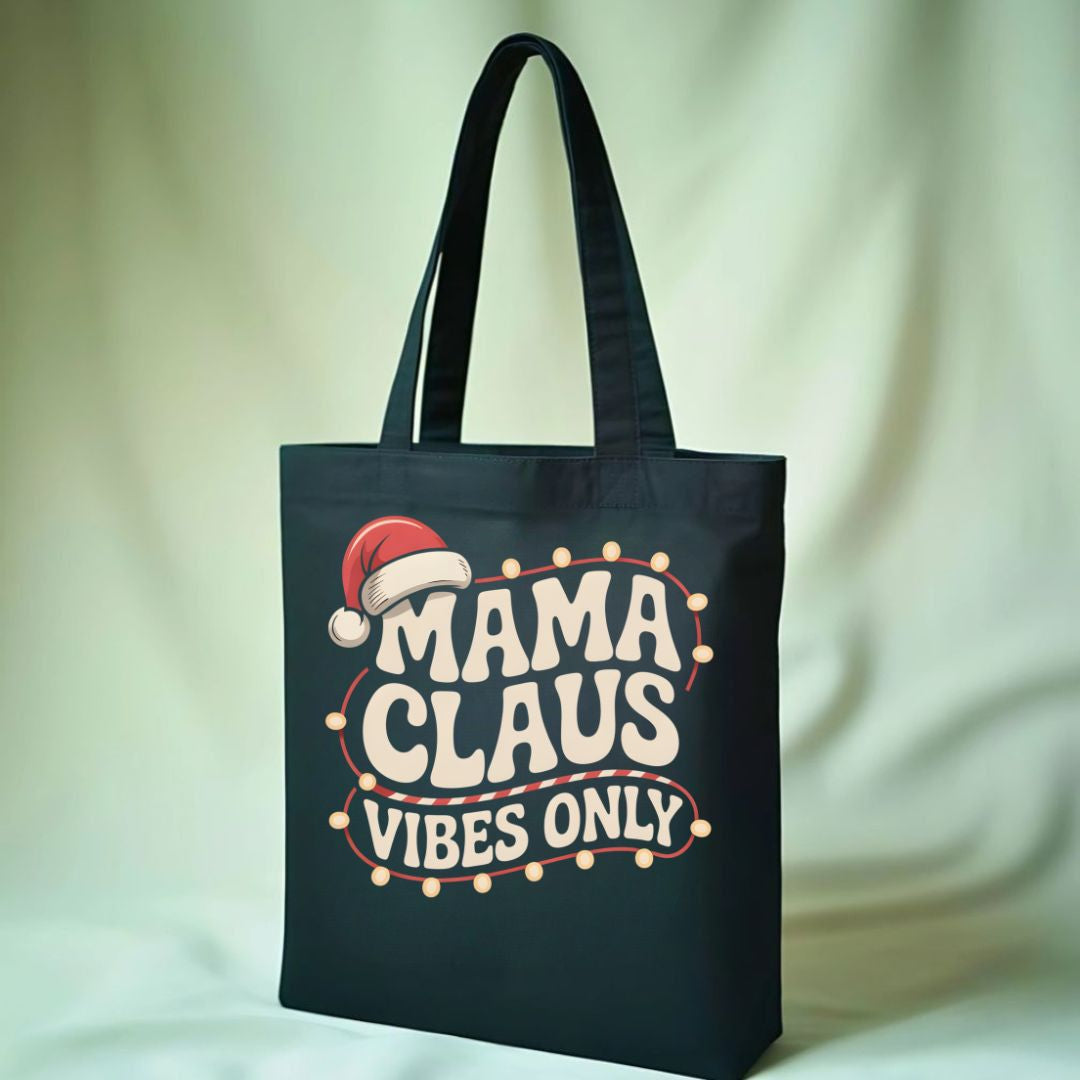Mama Clause Funny Christmas Tote Bag