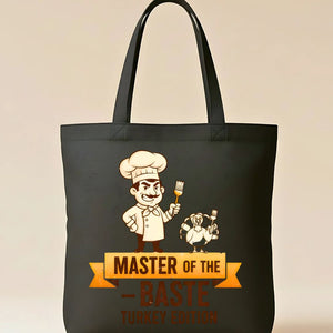 Master of Baste Funny Cooking Tote Bag