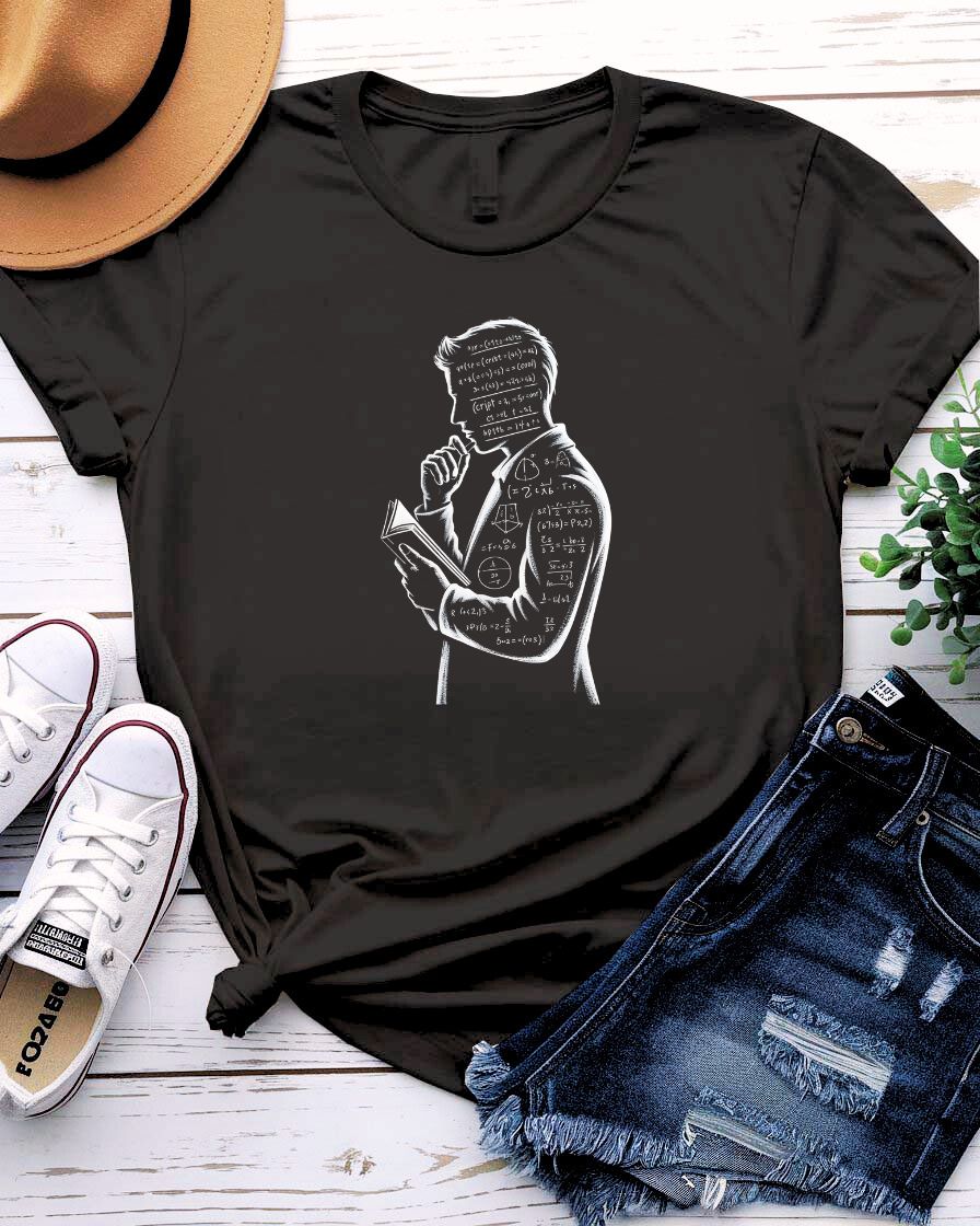Mathematics Expert Funny Tee front view