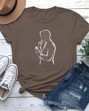 Mathematics Expert Funny Tee front view