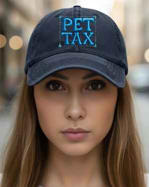 Pet Tax embroidered cap unisex adjustable strap
