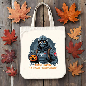 “Meme Invention Halloween Tote Bag by Memez Store”