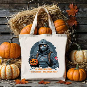 “Meme Invention Halloween Tote Bag by Memez Store”