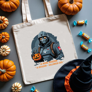 “Meme Invention Halloween Tote Bag by Memez Store”