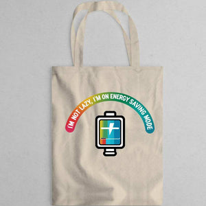 Meme Tote Bag – Energy Saving Mod U Am Print