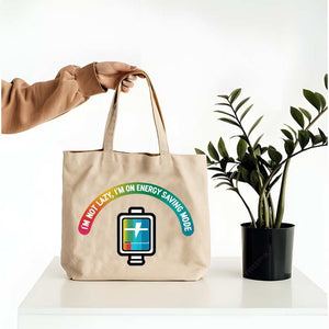 Meme Tote Bag – Energy Saving Mod U Am Print