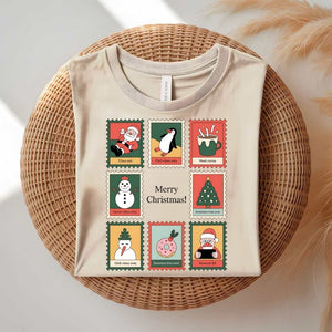 Merry Christmas Stamp Meme T-Shirt