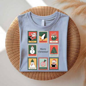 Merry Christmas Stamp Meme T-Shirt