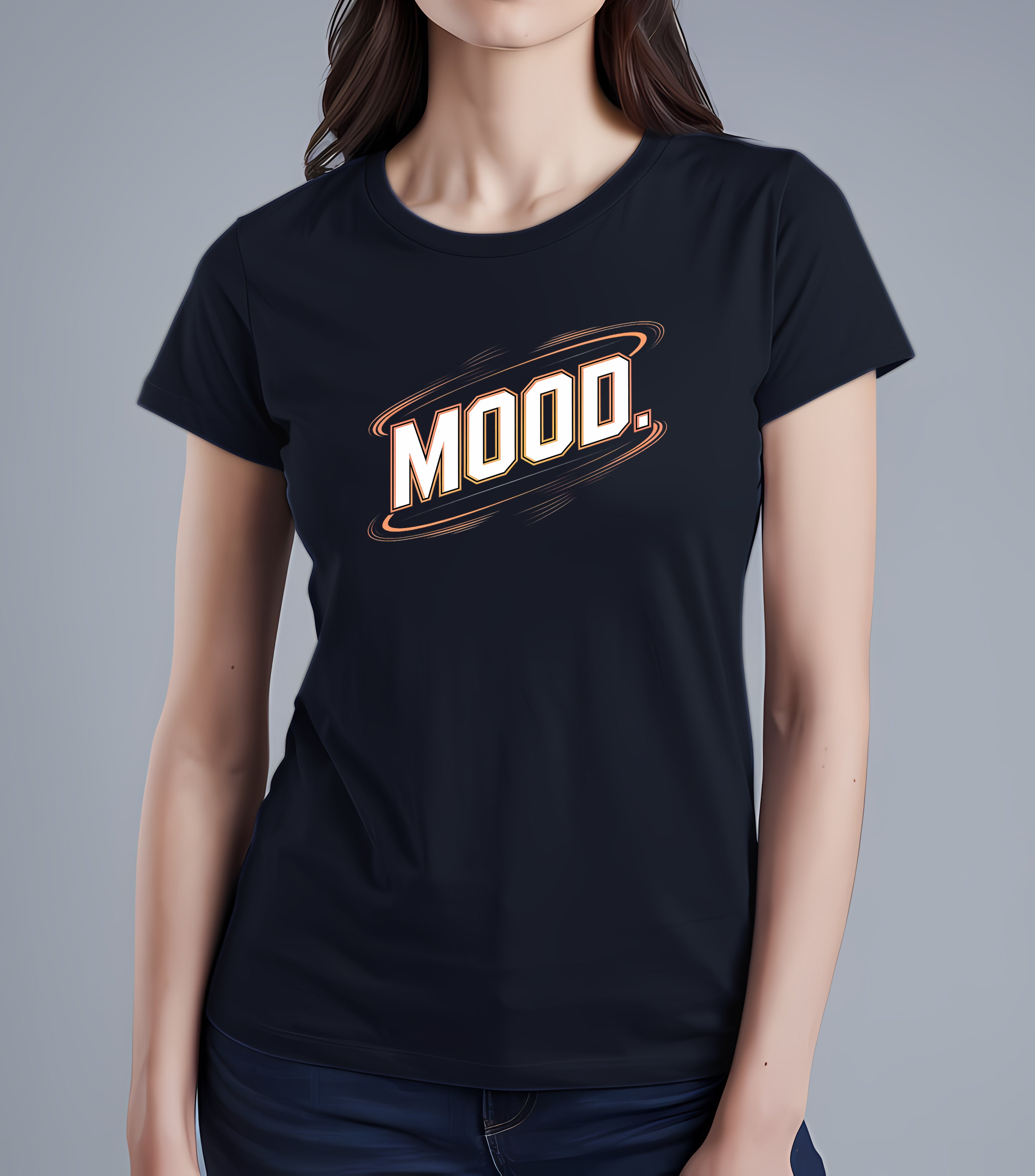 Mood Typographic Tee – Minimal Sass Shirt | Memez Store