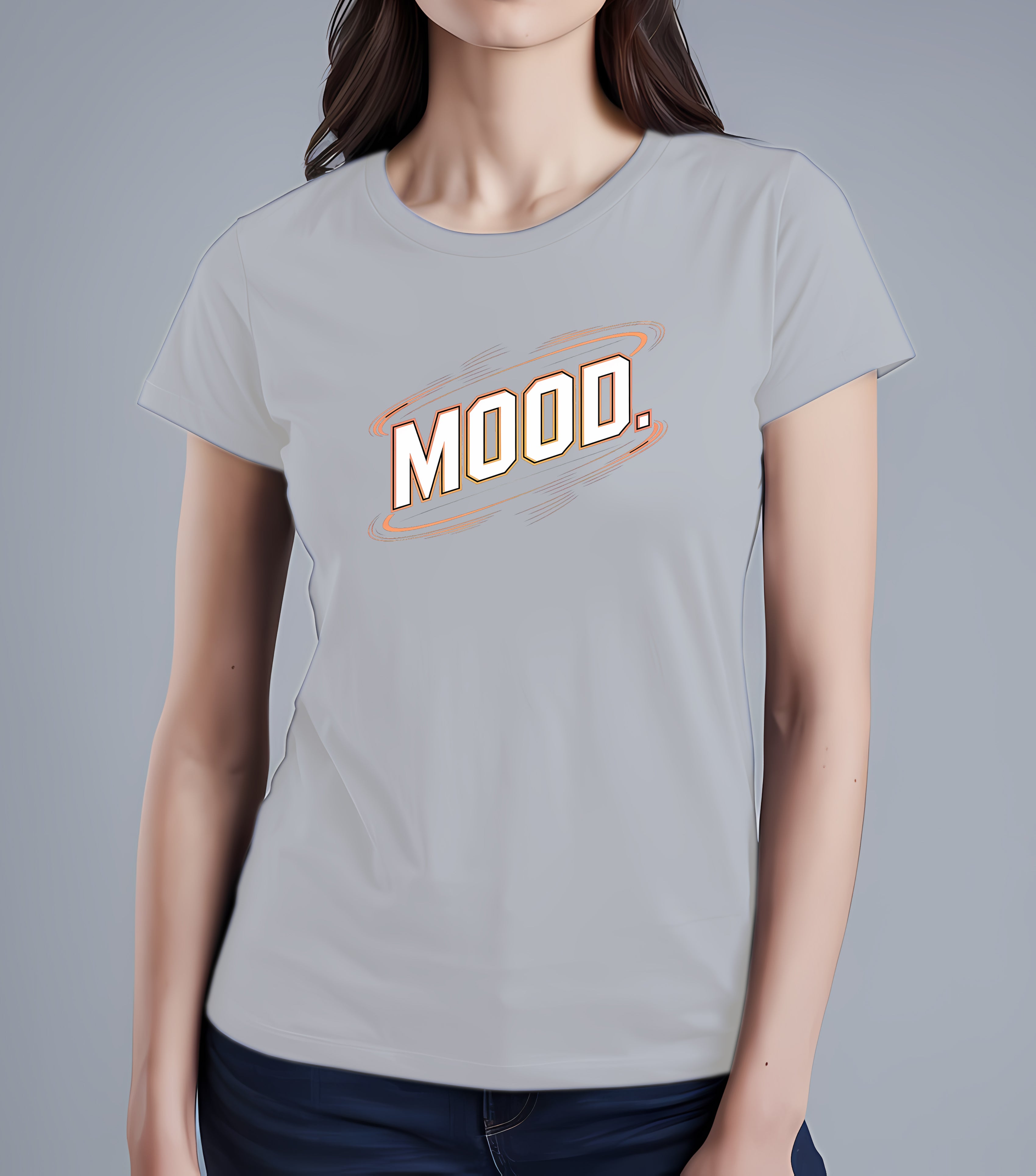 Mood Typographic Tee – Minimal Sass Shirt | Memez Store
