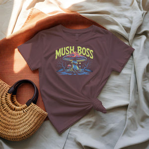 Mush Boss Funny Meme Tee by Memez Store