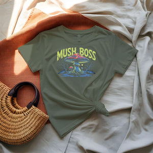 Mush Boss Funny Meme Tee by Memez Store