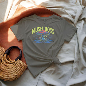 Mush Boss Funny Meme Tee by Memez Store