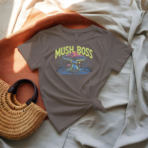 Mush Boss Funny Meme Tee by Memez Store