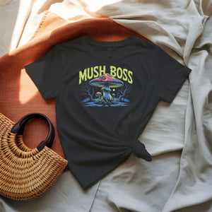 Mush Boss Funny Meme Tee by Memez Store