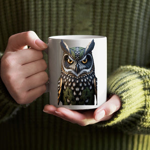 Night owl lifestyle ceramic mug Memez Store