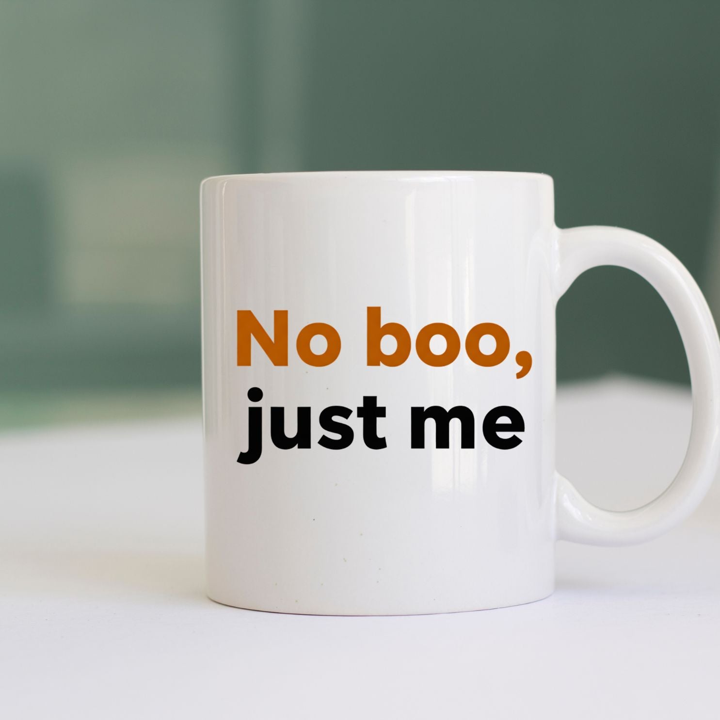 Halloween meme mug gag gift for introverts