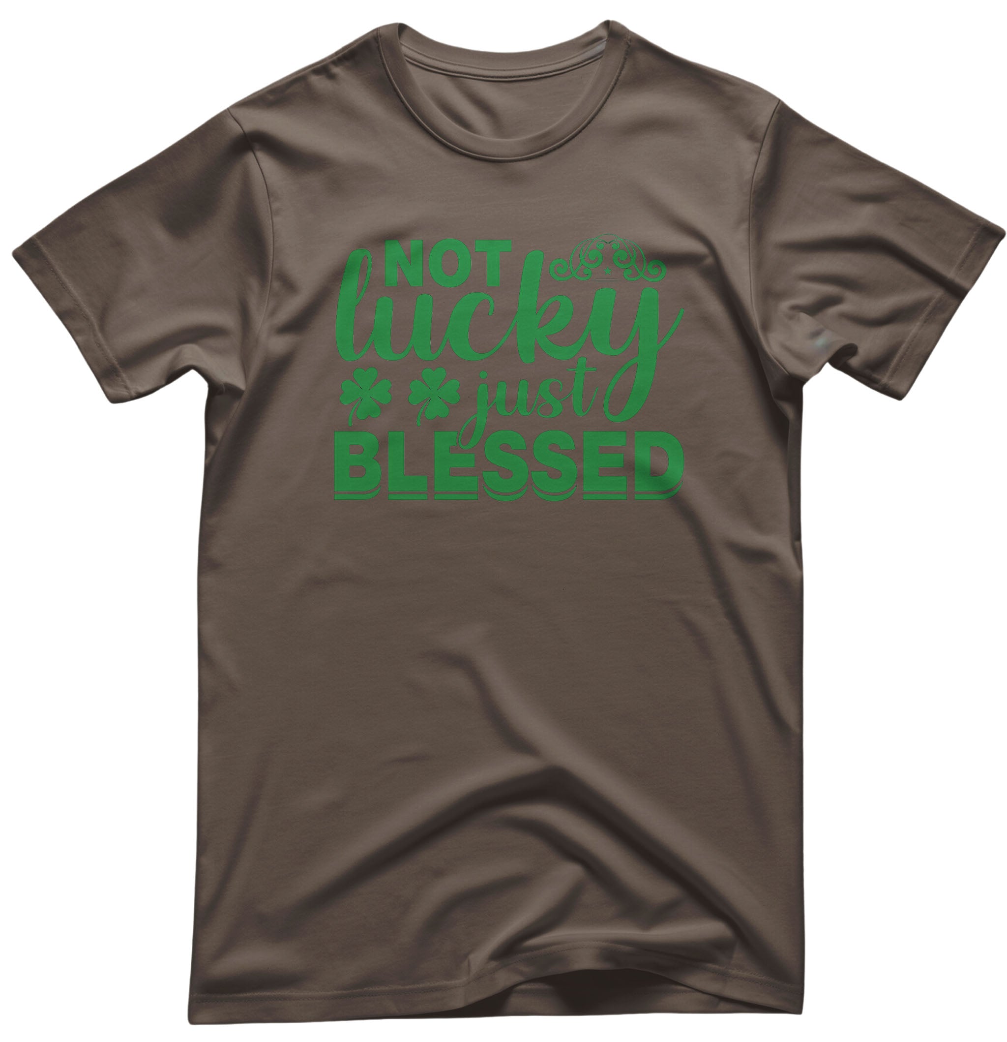 Not Lucky Just Blessed Tee - St. Patrick's Humor | Memez Store