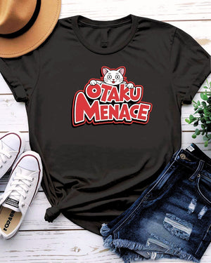 Cat meme tee for anime lovers