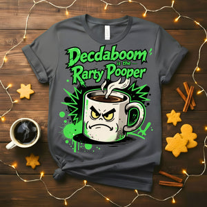 Party Pooper Christmas Meme Funny Tee – funny sarcastic holiday t-shirt for Christmas parties.”