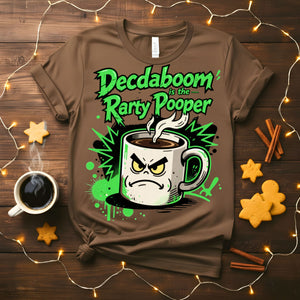 Party Pooper Christmas Meme Funny Tee – funny sarcastic holiday t-shirt for Christmas parties.”