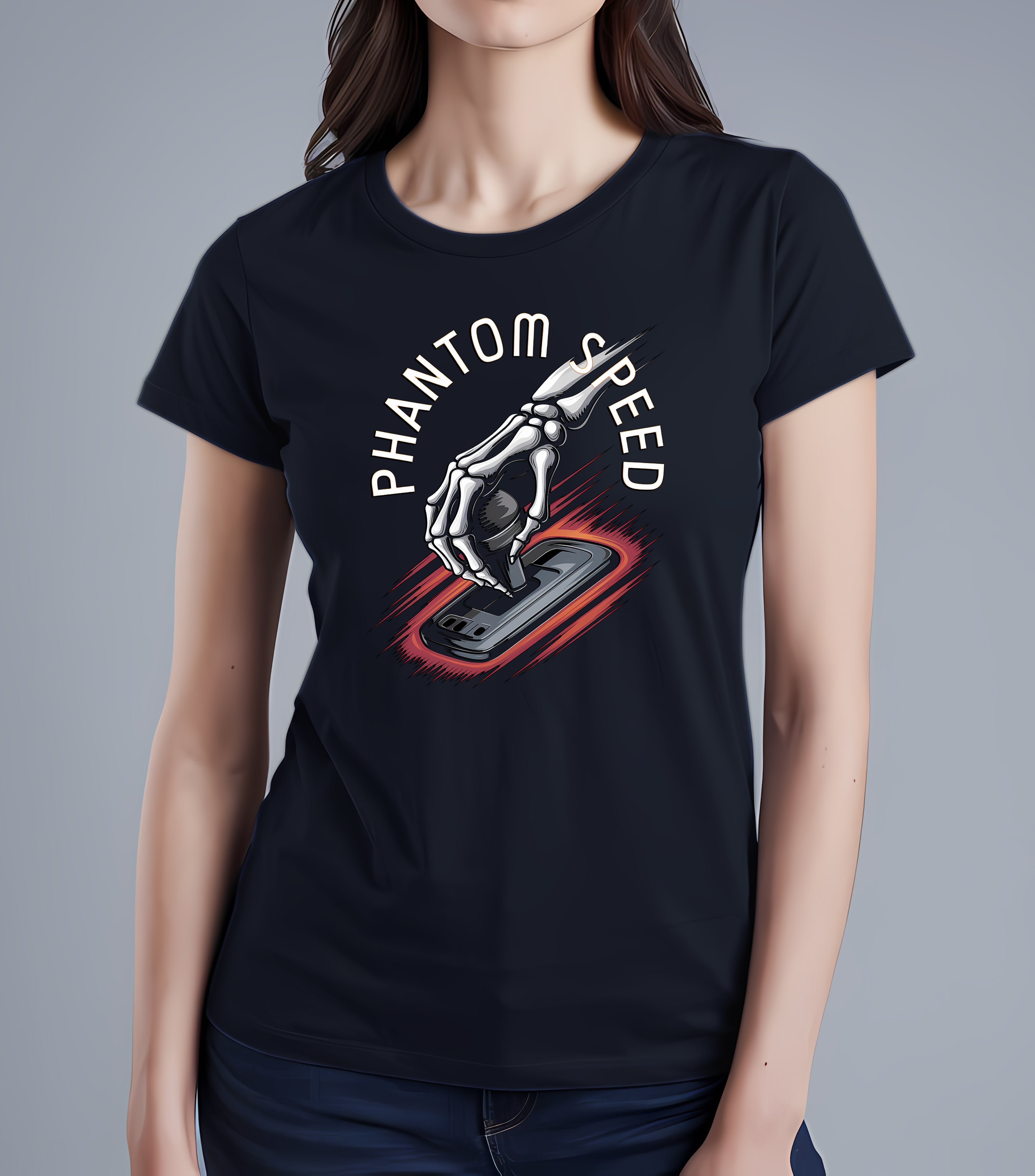 Phantom Speed Tee – Stealth Vibes & Motion Style | Memez Store