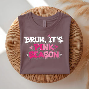 Pink Season Bruh Vaporwave Aesthetic Jersey