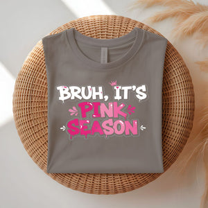 Pink Season Bruh Vaporwave Aesthetic Jersey