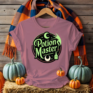 Potion Master Halloween Tee – Funny Witch Themed Shirt for Halloween by Memez Store
