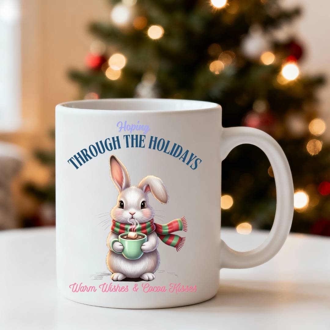 Rabbit Love Coffee Mug β cute bunny meme ceramic mug for coffee lovers, animal humor gift by Memez.Store