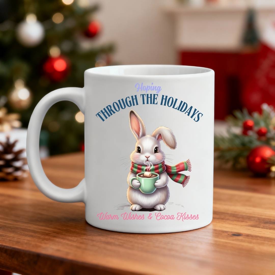 Rabbit Love Coffee Mug β cute bunny meme ceramic mug for coffee lovers, animal humor gift by Memez.Store