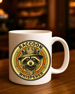 Animal meme raccoon ceramic mug 11oz 15oz