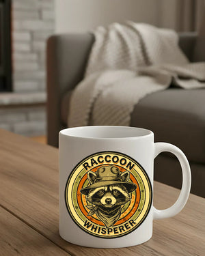 Animal meme raccoon ceramic mug 11oz 15oz
