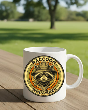 Animal meme raccoon ceramic mug 11oz 15oz