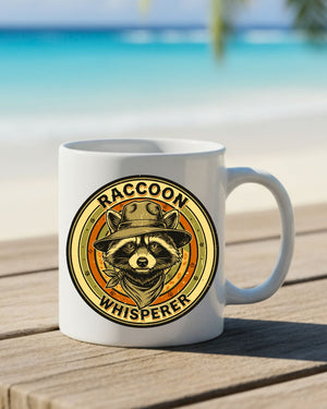 Animal meme raccoon ceramic mug 11oz 15oz