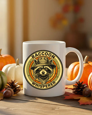 Animal meme raccoon ceramic mug 11oz 15oz