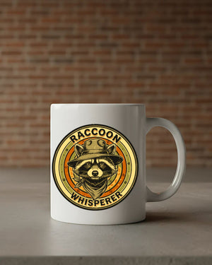 Animal meme raccoon ceramic mug 11oz 15oz