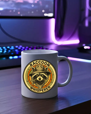 Animal meme raccoon ceramic mug 11oz 15oz
