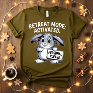 Retreat Mode Funny Introvert Humor T-Shirt
