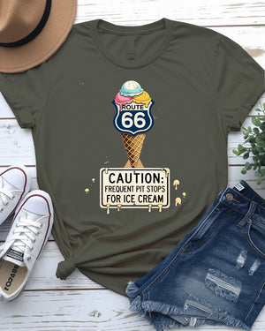Retro Ice-Cream Tee front view