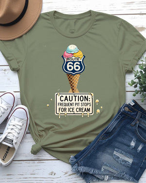 Retro Ice-Cream Tee front view