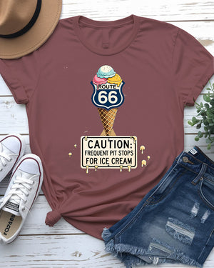 Retro Ice-Cream Tee front view
